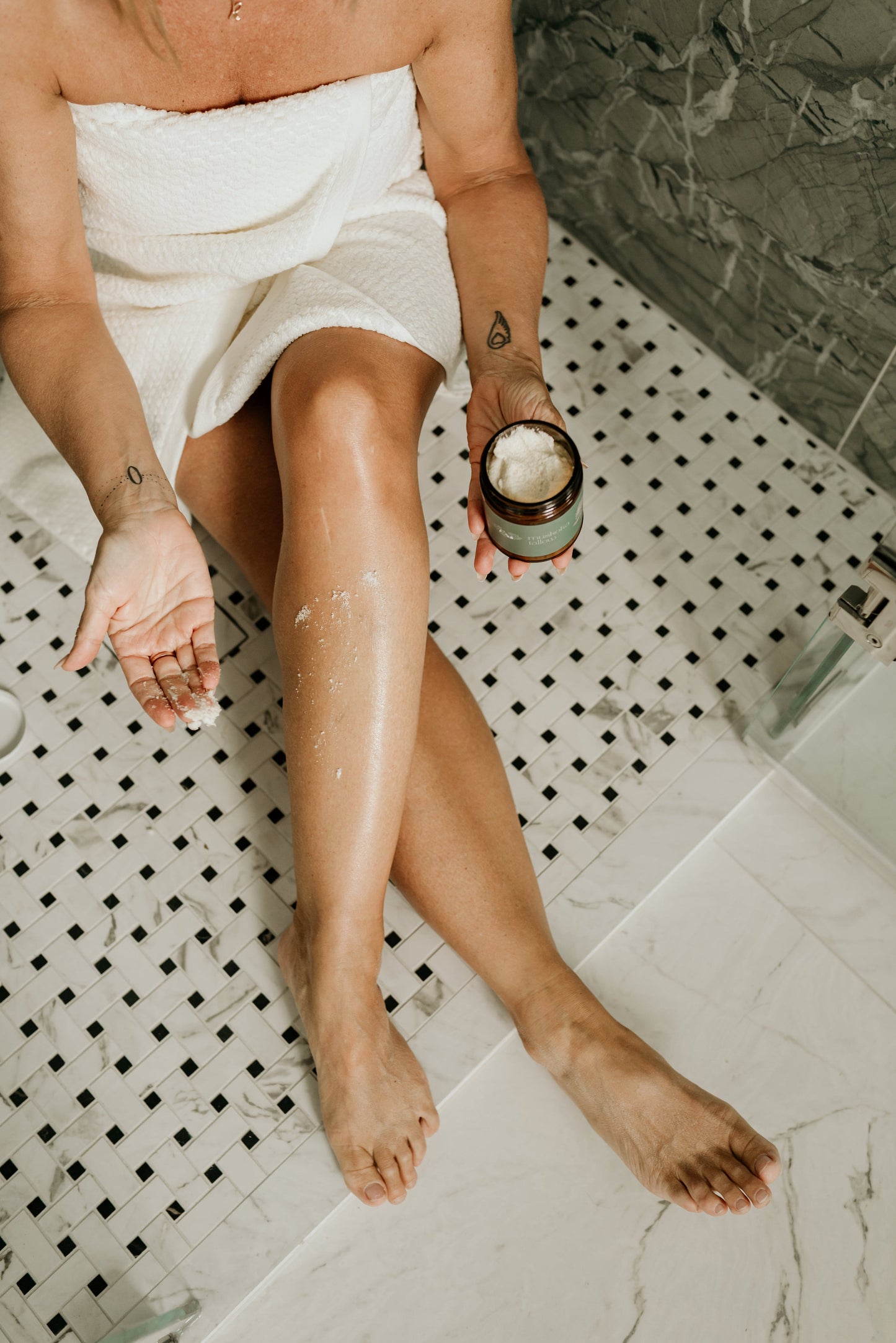 Vanilla Peppermint Body Scrub