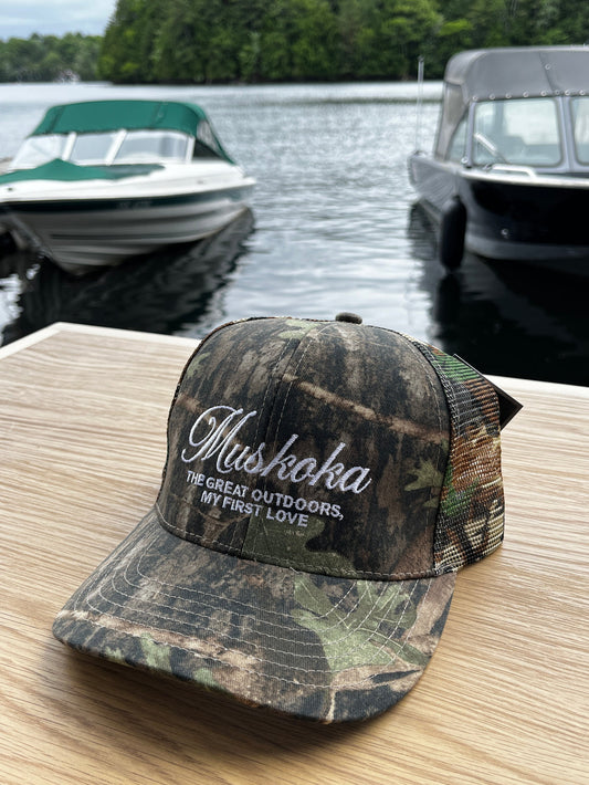 Evergreen Love Signature Muskoka Timber Camo Snapback