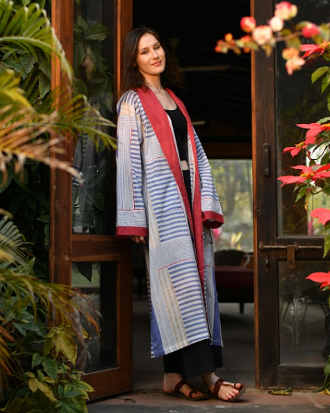 Crossroads Long Kimono