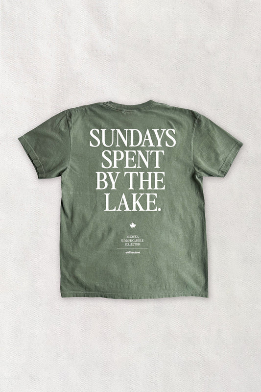 Lake Days Vintage Wash Tee