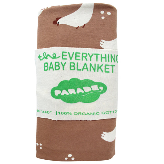 Everything Organic Baby Blanket - Chickens