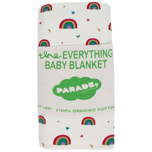 Everything Organic Baby Blanket - Rainbows
