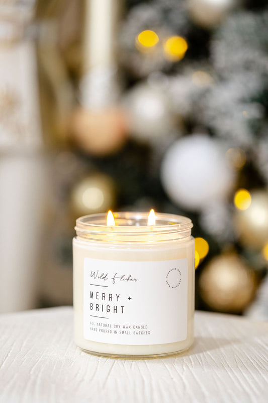 Merry & Bright Holiday Candle