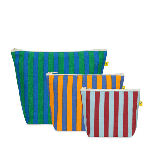 Three Zip Pouch Set