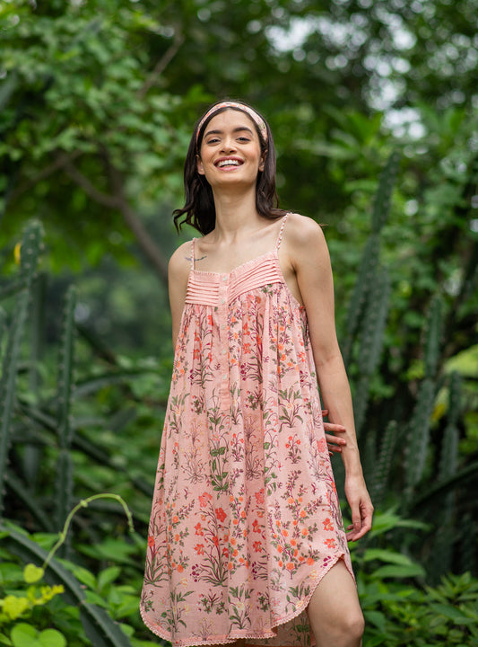 Olivia Nightdress - Garden Blush