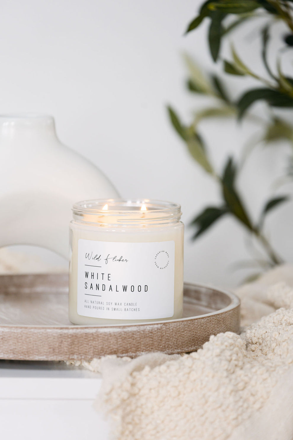White Sandalwood Candle