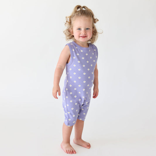 Tank Romper - Daisies