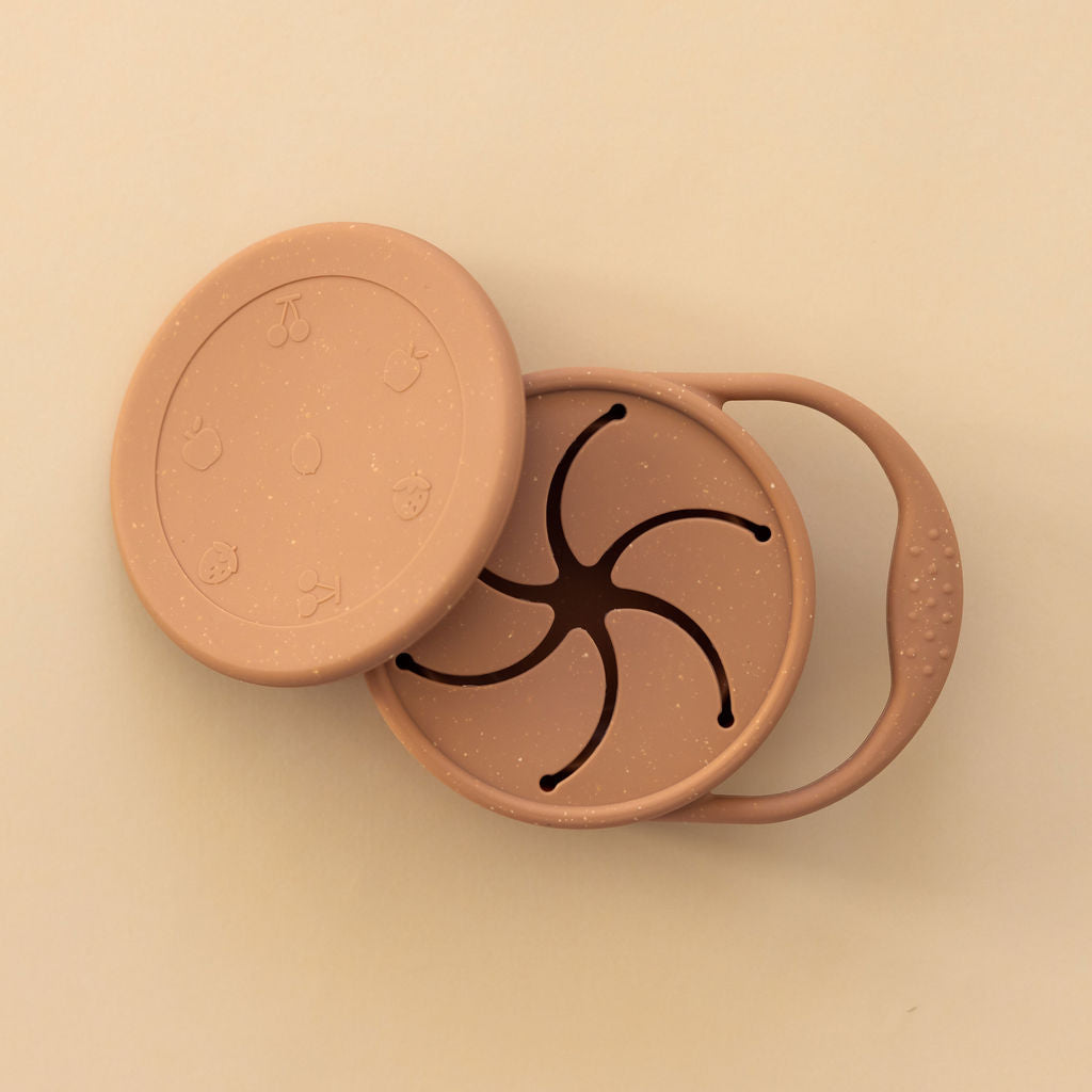 Silicone Snack Cup - Almond