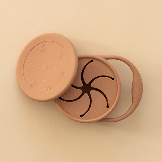 Silicone Snack Cup - Almond