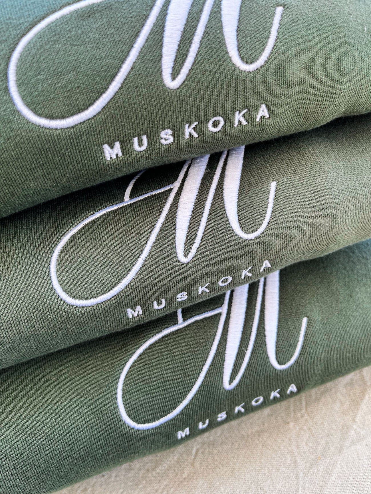 Muskoka Evergreen Love Signature Hoodie - Sage