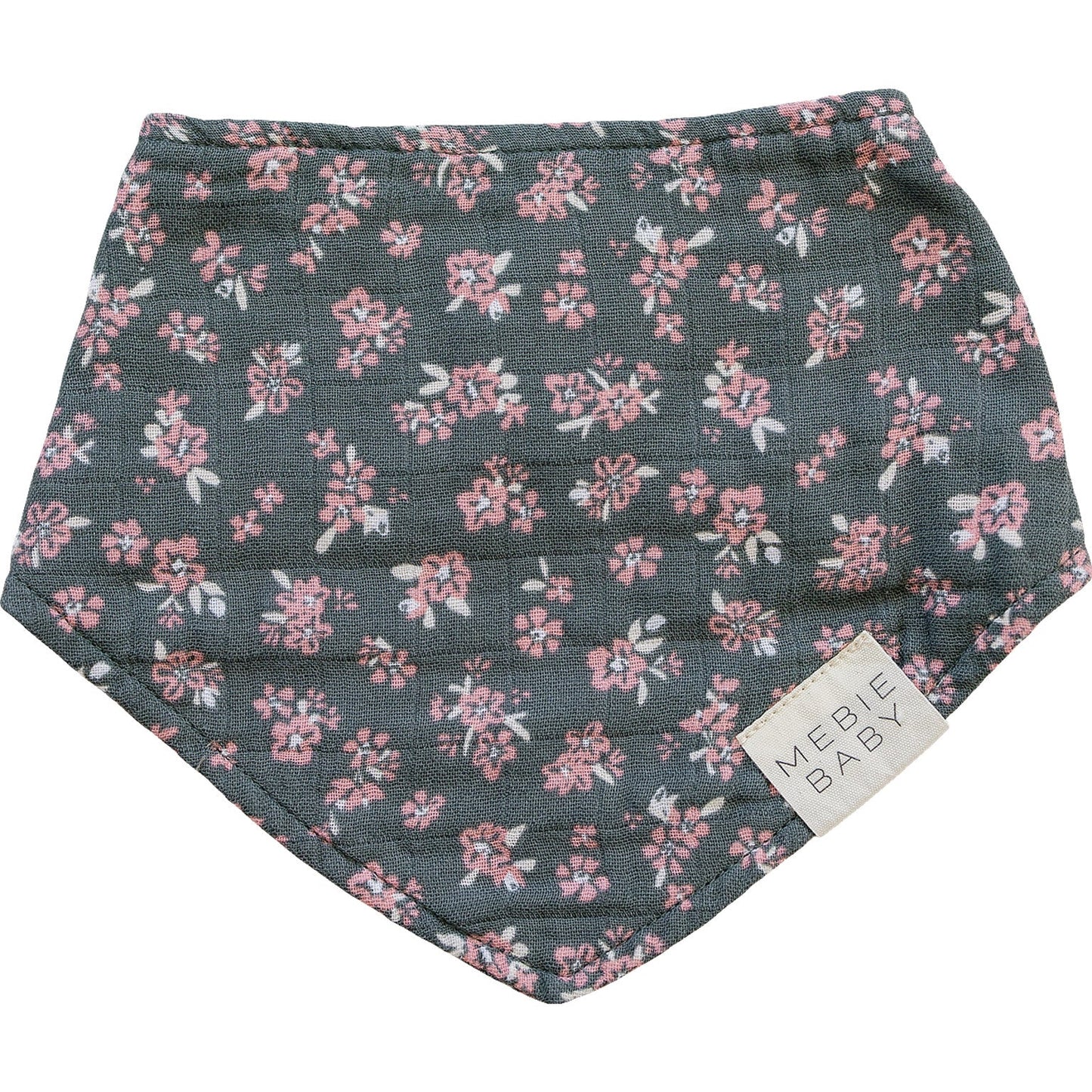 Muslin Bib - Olive Bloom