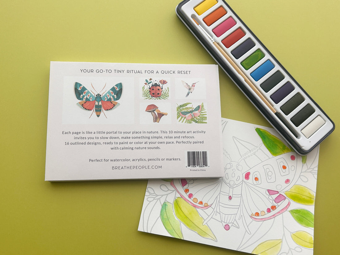 10 Minute Creative Exercise - Nature Wonders