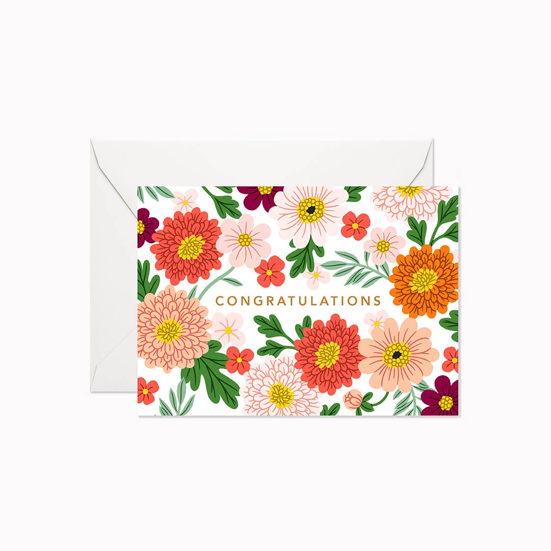 Lively Garden Congratulations | Mini Card