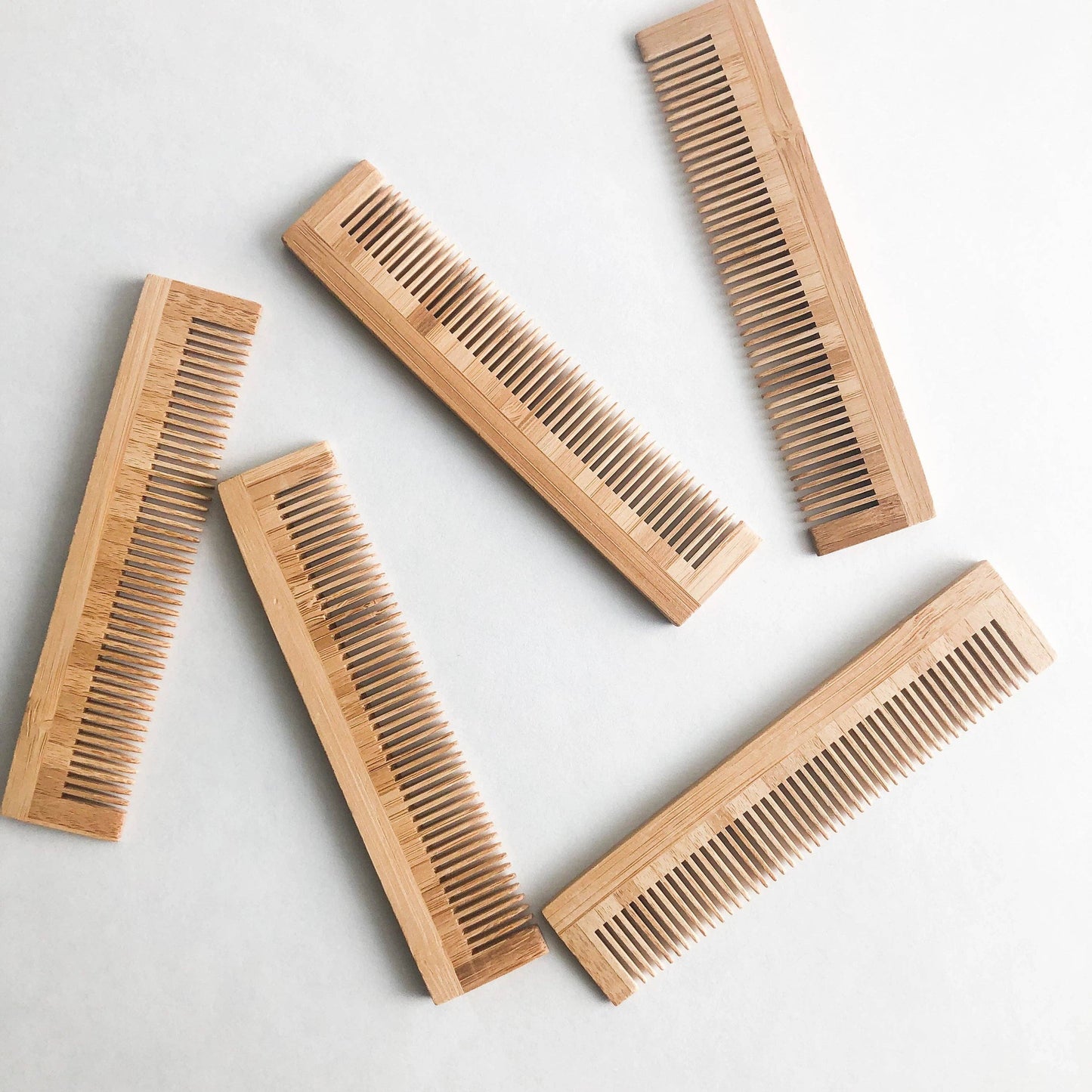 Natural Bamboo Comb - Plastic Free Biodegradable