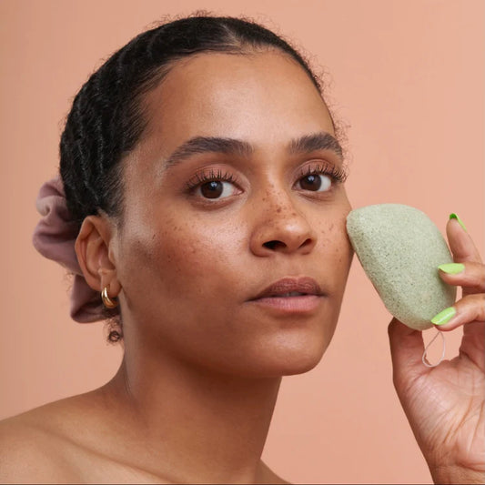 Konjac Facial Sponge - Green Tea